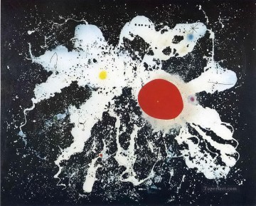 Famous Abstract Painting - The Red Disk Dadaist